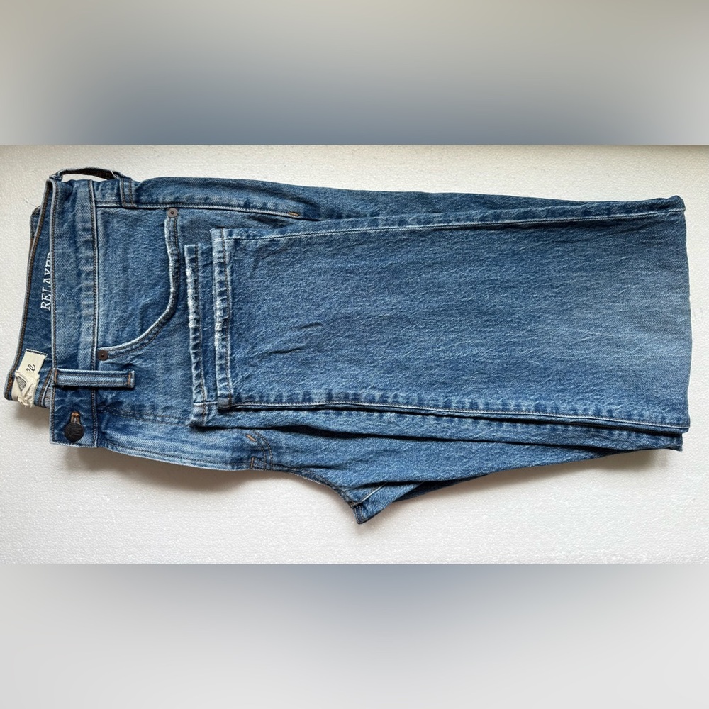 MADEWELL RELAXED TAPER JEANS MID BLUE 32X34 - Picture 12 of 13
